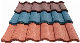 0.32mm Thickness Colourful Stone Coated Roof Tiles Clay manufacturer