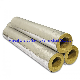 Waterproof Fireproof Rigid Rockwool Rock Wool Mineral Wool Building Insulation Material Pipes with Aluminum Foil