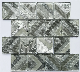 Modern Beautiful Parquet Art Strip Glass Mosaic Tiles for Wall