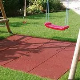  Protect Kids From Damage Environmental Rubber Paver Tile Use for Playground Rubber Matting