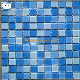  Blue Swimming Pool Glass Glossy Mirror Mosaic Tile bathroom Decor