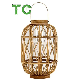 Wholesale Handmade Wicker Candle Holder Rattan Lantern Bamboo