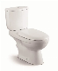 Super Swirling High-Quality Floor Drain Household Bath Ceramic Two-Piece Toilet