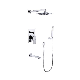  Wall Mounting Brass Shower Diverter Mixer Sanitary Ware Shower Set (Hz25 4705/4705MB)