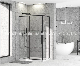 Black Sliding Shower Room with Return Panel