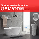  High End Luxury Modern Artificial Stone Resin Acrylic Solid Surface Bathroom Sanitary Ware