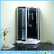  5mm Tempered Glass Offset Quadrant Steam Shower Room with Low Tray (LTS-9914L/R)
