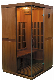 2023 Best Selling Hemlock Solid Wood Sauna Room for 2 People Dry Steam Sauna