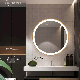  Round Smart Touch Sensor LED Makeup Bathroom Mirror Furniture for Home Decoration Hotel