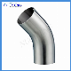  Sanitary Stainless Steel Pipe Fitting: 45 Degree Welded Elbow &Pipe Fitting (BS4825)