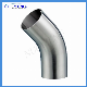 Sanitary Stainless Steel Pipe Fitting: 45 Degree Welded Elbow &Pipe Fitting (BS4825)