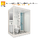 Cabin Luxury Portable Modular Glass Design Hotel Complete Shower Steam RV Sink Toilet Prefab Bathroom Pod for Sale