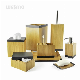 Carbonized Bamboo Wood Household Product Bathroom Decorative Items Bath Accessory