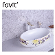 Modern Design Sanitary Ceramic Bathroom Vanity Lavabo Countertop Guarantee Guality Wash Hand Artistic Basin