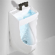 Modern Bathroom Men′s Wall-Mounted White Ceramic Toilet Bowl Basin with Gravity Flushing and Sensor Urinal