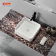 Sanitary Ware Solid Surface Resin Stone Lavatorio