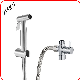  304 Stainless Steel Shower Set Spray Bidet Tap Bathroom Toilet Head Handheld with Flexible Hose and Holderhandheld