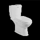 Africa Cheap Ceramic Washdown Two Piece Toilet Water Closet Sanitary Ware manufacturer
