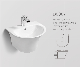 Washing Basin Bathroom Sink Ceramic Sanitaryware Wall Hung Basin manufacturer