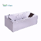  ABS Indoor Constant Temperature Water SPA Double Whirlpool Bathroom Bath Tub Pure Acrylic Massage Function 1 Person Bathtub