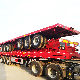 Custom Colors Tri-Axle 80 Tons 40 Feet Shipping Container Trailer Flatbed Semi Trialer