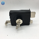 Black Safety Rim Lock Door Lock with Keys for Frnot Door manufacturer