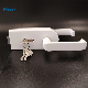  Aluminum Lock Set Good Selling Zinc Alloy Mortise Door Handle Lock for Glass Door Clamp Patch Fitting