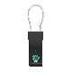 Safe Keyless Fingerprint USB Rechargeable Electric Smart Padlock manufacturer