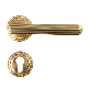 Dooroom Brass Door Lock Set Interior Door Lever Dummy Privacy Passage Key Escutcheon Black Gold Lock Handle
