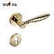  Wholesale Newest Popular Europe Style Modern Zinc Alloy Door Lever Handle on Rosette