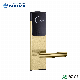 SUS304 ANSI Mortise Offline Smart RFID Hotel Lock with RFID Card System