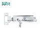 High Quality Brass Stainless Steel Shower Hardware Glass Sliding Door Handle Lock Glass Door Lock Bathroom Accessories