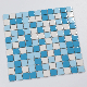 OEM Removable Mini Bathroom Floor Pink Glass Bevel Mosaic Wall Sticker Kitchen Pool Tiles Home Decor Modern Blue Price