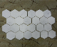 Hexagon Mosaic Marble Mosaic for Floor Wall Tile/Bathroom Tile manufacturer