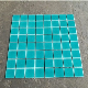 Swimming Pool Tile Marble Glass Waterjet Metal Mosaic manufacturer