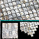  Shell Mosaic of Mix Color Irregular for Decoration Bathroom and Restaurant Beautiful Mother of Pearl