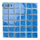  300*300mm Floor Tiles, Chinese Blue Color Tiles Ceramic Mosaic, Dark Color Mosaic Pool Tile