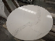 High Quality Calacatta White Quartz Stone for Round Table/Oval Table manufacturer