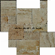 Chinese Beige Travertine Marble Stone Floor Tiles