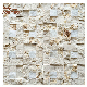 Anti-Skid Travertine Marble Mosaic Tile for Garden