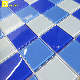 Foshan Factory 300X300 Blue Swimming Pool Crystal Glass Mosaic Manufacturers