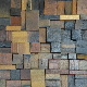  Australia Style Building Rustic Old Ship Wood Mosaic Tile