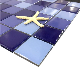 Made in China Bathroom Ceramic Blue Mosaic Tile for Swimming Pool manufacturer