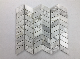  Fishbone Shape Mosaic Natural Stone Marble Polished Tile