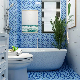  Crystal Glass Mosaic Swimming Pool Mosaic Bathroom Wall Tiles