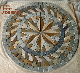 Natural Slate Flower Mosaic Flooring Paver