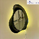 Round Bathroom Mirror LED Light Mirror Anti-Fog Hotel Wall Hanging Toilet Vanity Mirror Bluetooth/Mirror/Home Decoration