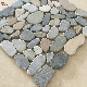 Grey Limestone Paving Stone Pebble Mosaic