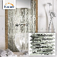 New Design Strip Glossy Electroplate Glass Silver Green Glass Mosaic
