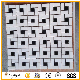  White/Black Marble Kitchen/Bathroom Mosaics for Floor and Wall